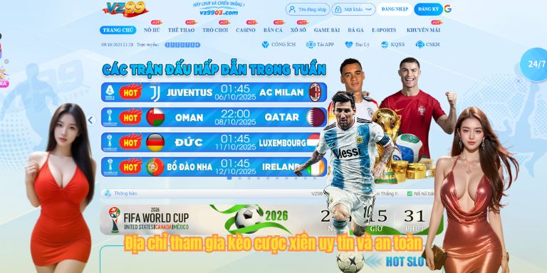 Địa chỉ tham gia kèo cược xiên uy tín và an toàn