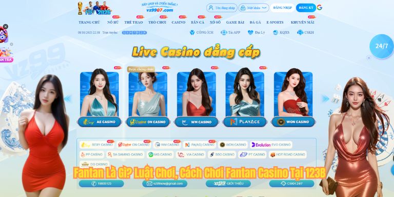 Fantan Là Gì? Luật Chơi, Cách Chơi Fantan Casino Tại 123B