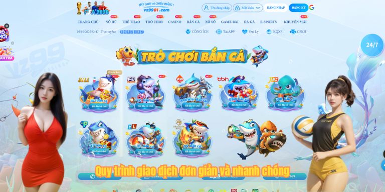 Quy trình giao dịch đơn giản và nhanh chóng