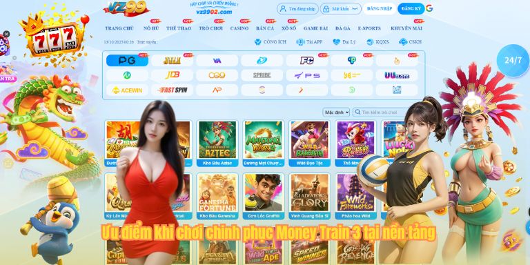 Ưu điểm khi chơi chinh phục Money Train 3 tại nền tảng
